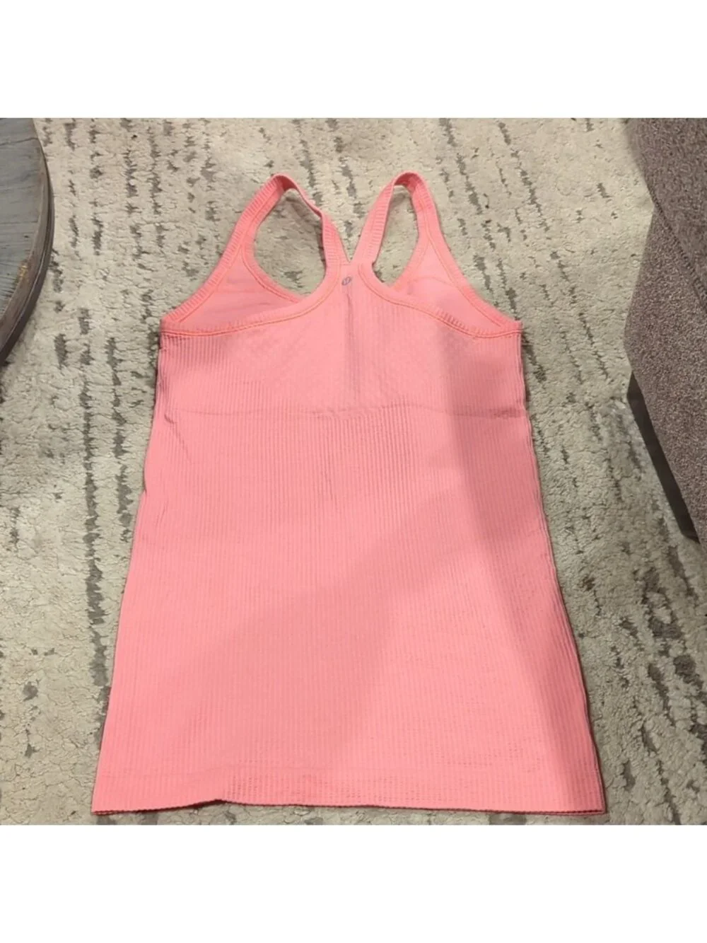 Lululemon Ebb to Street Tank Top Raspberry Cream